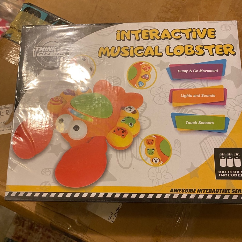 Interactive musical lobsters